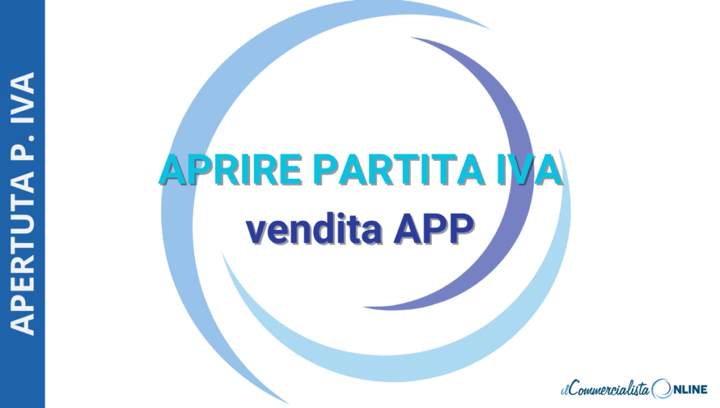 Aprire partita iva per vendita app