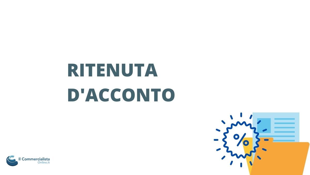 ritenuta d'acconto