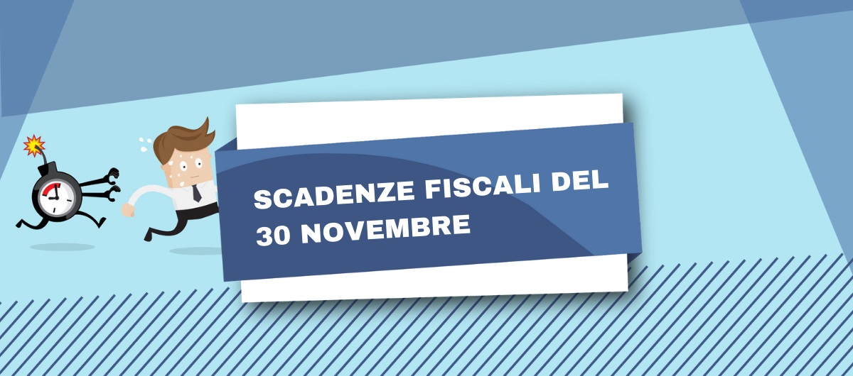 SCADENZE FISCALI 2018 Ecco cosa pagare il 30 novembre