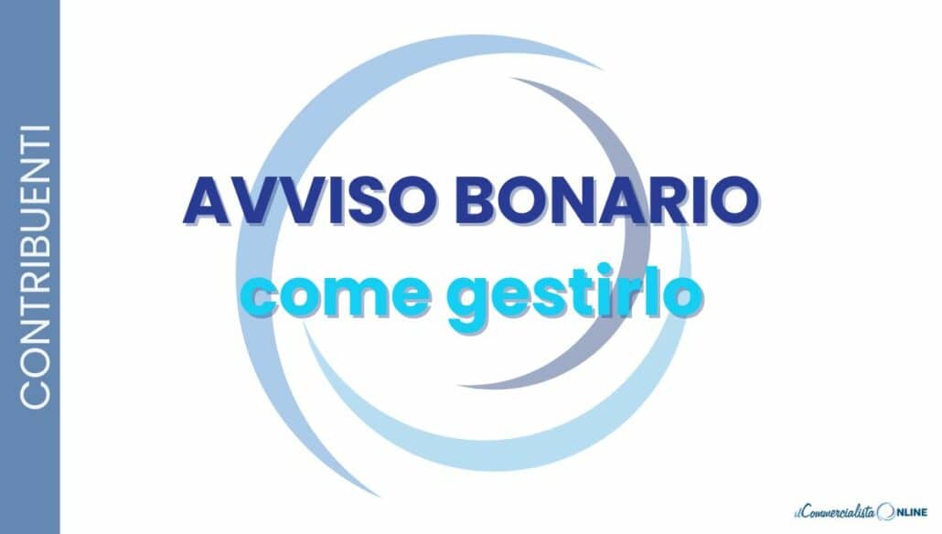 avviso bonario