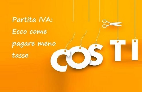 Come fare per pagare meno tasse