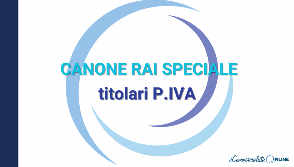 canone speciale rai