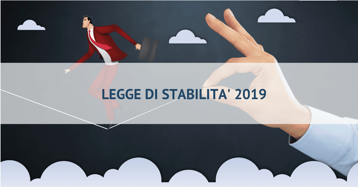 Legge di bilancio 2019