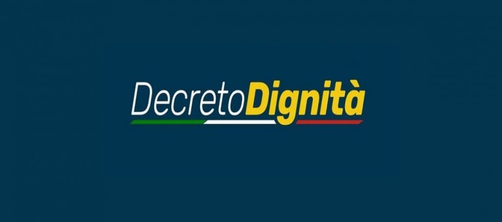 Novità del decreto dignità