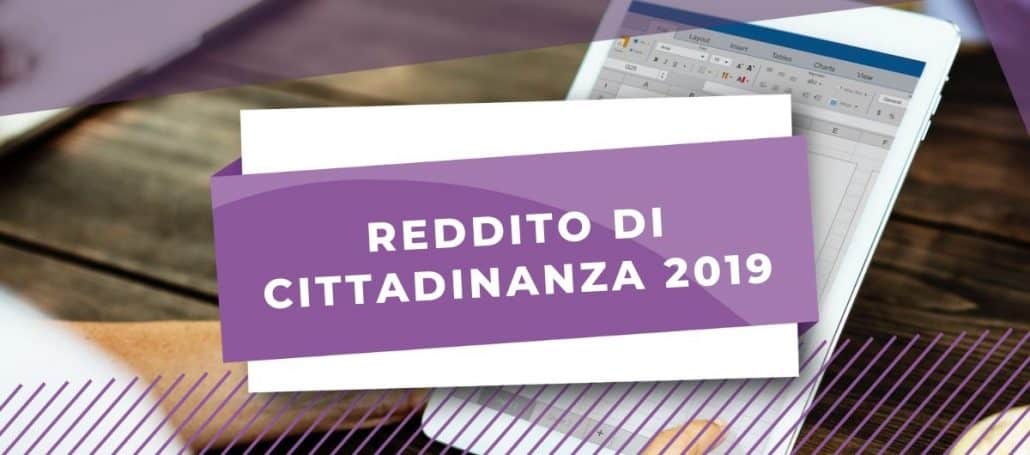 REDDITO CITTADINANZA 2019