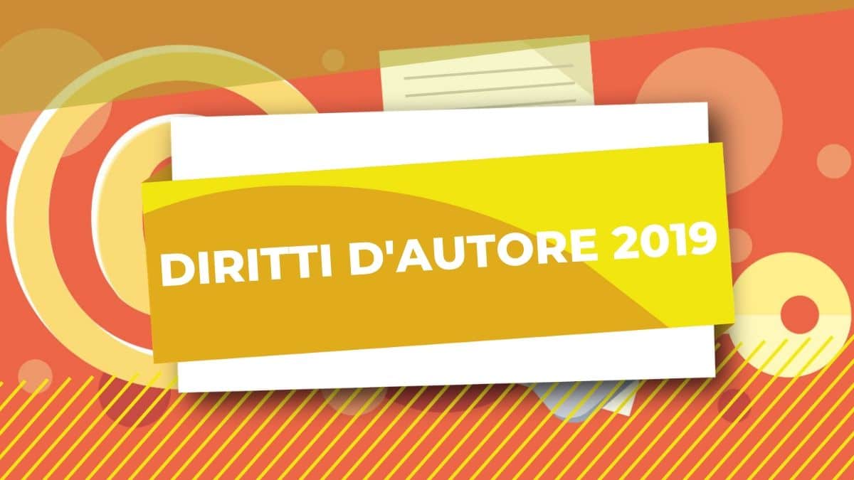 diritti d'autore 2019