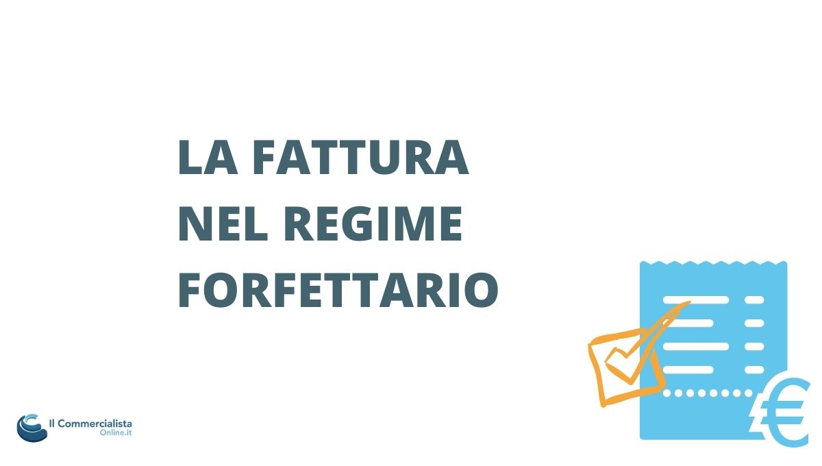 fattura regime forfettario