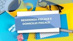 RESIDENZA FISCALE
