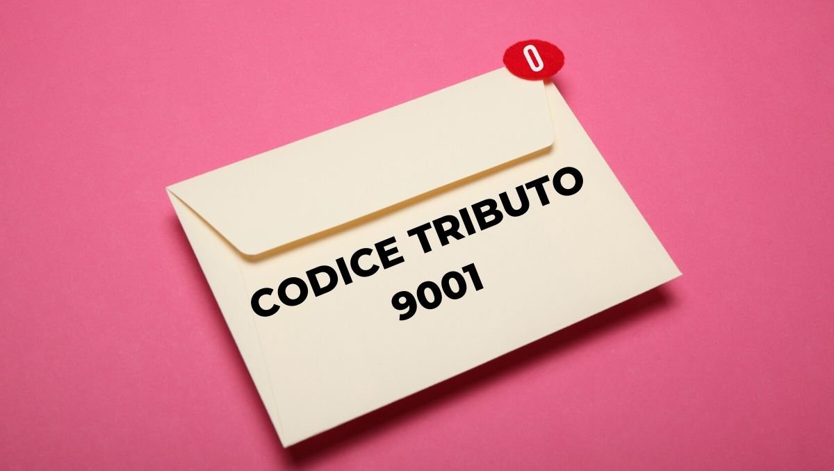 CODICE TRIBUTO 9001