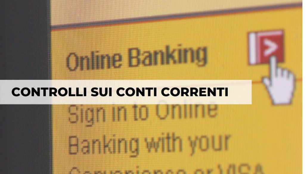 CONTROLLI CONTO CORRENTE