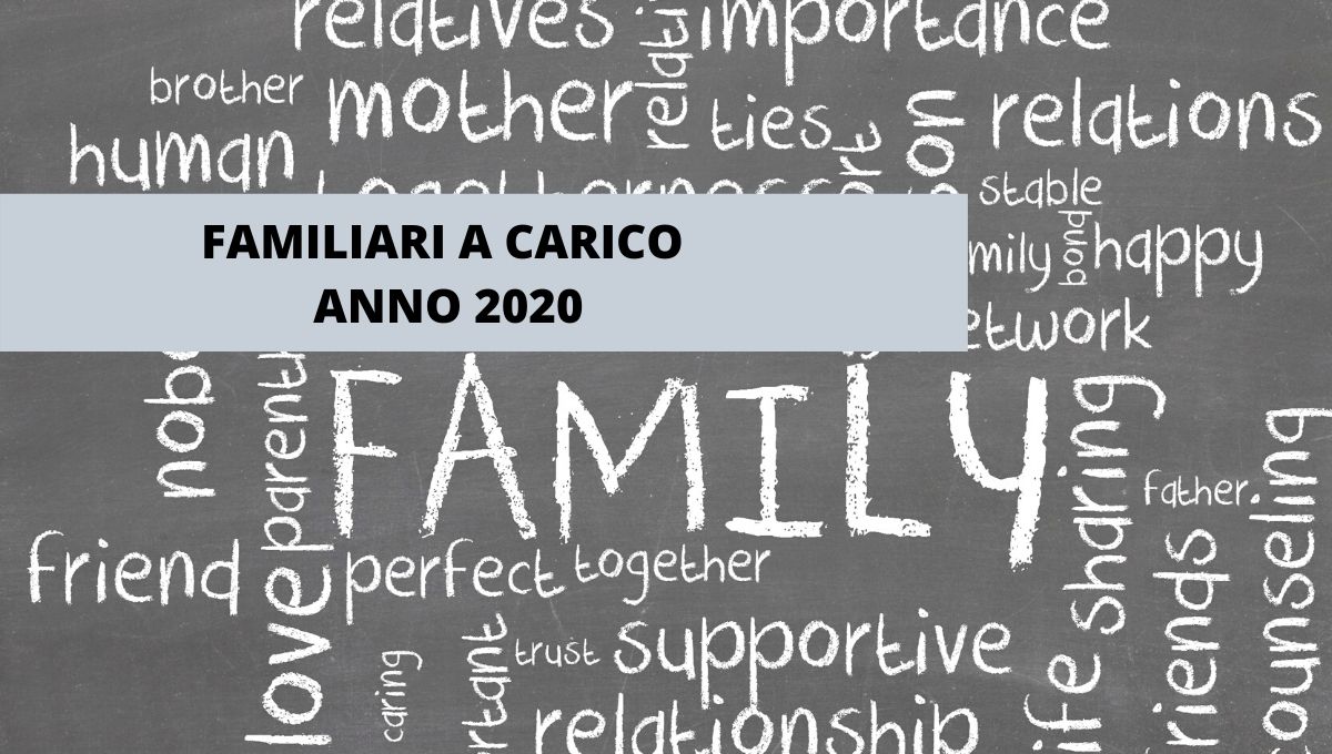 FAMILIARI A CARICO 2020