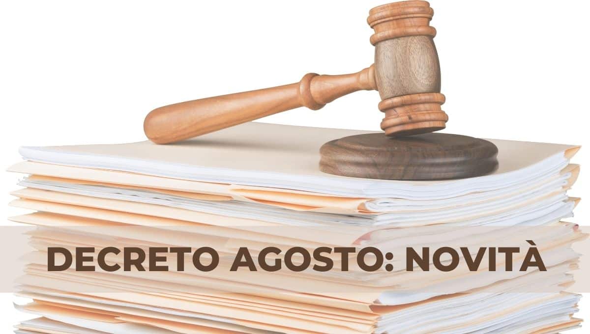 decreto agosto 2020 le novità