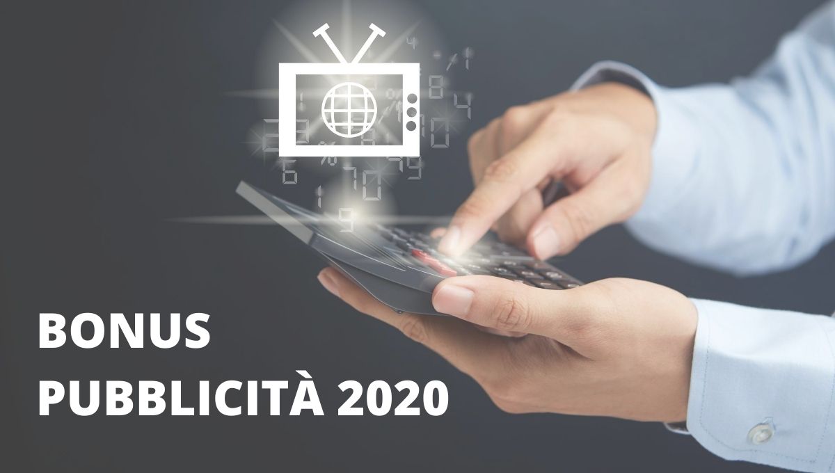 bonus pubblicità 2020