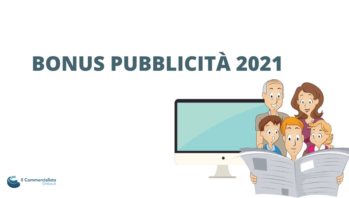 bonus pubblicità 2021