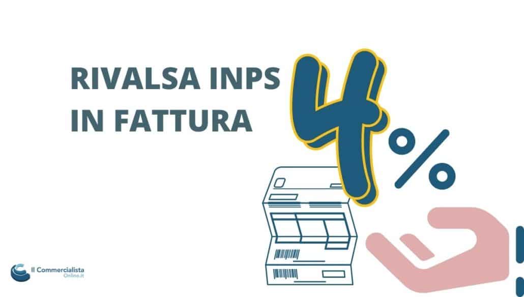 rivalsa inps 4%