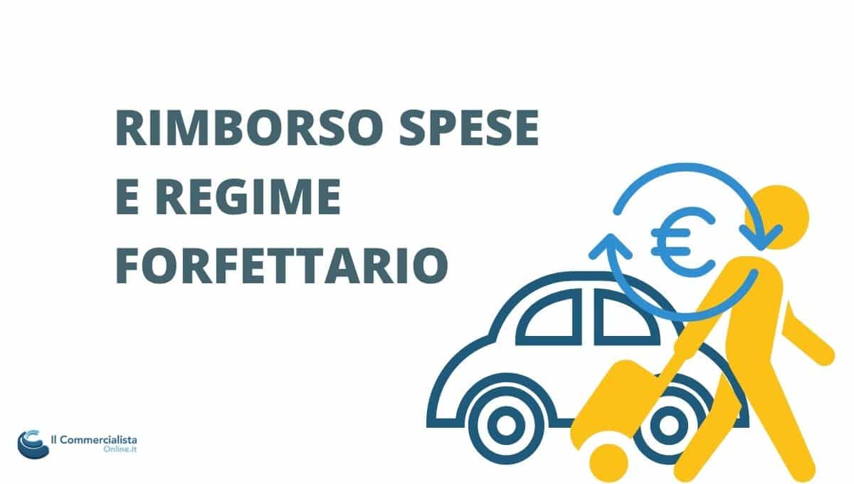 rimborso spese e regime forfettario