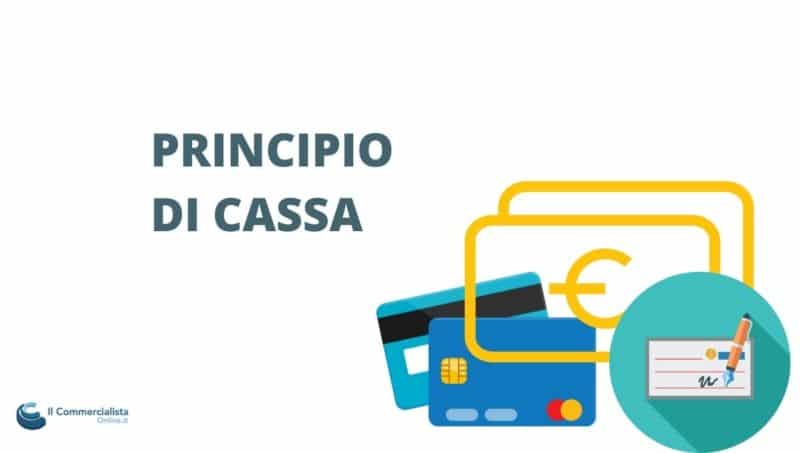 Principio di cassa regime forfettario