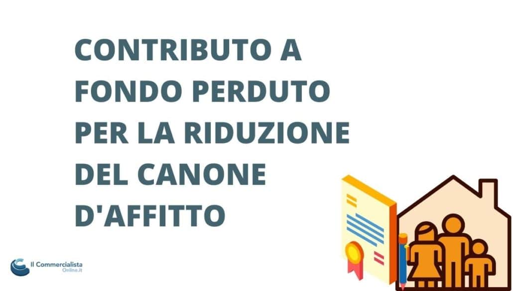 riduzione del canone d'affitto