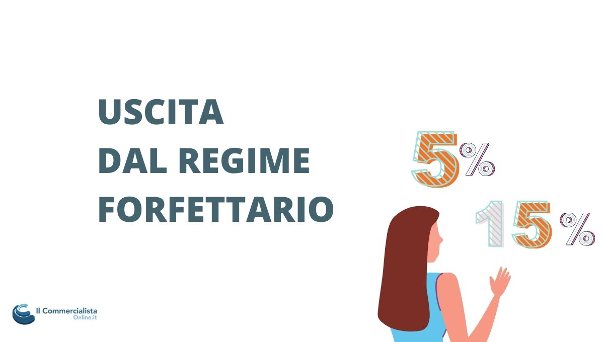 uscita dal regime forfettario