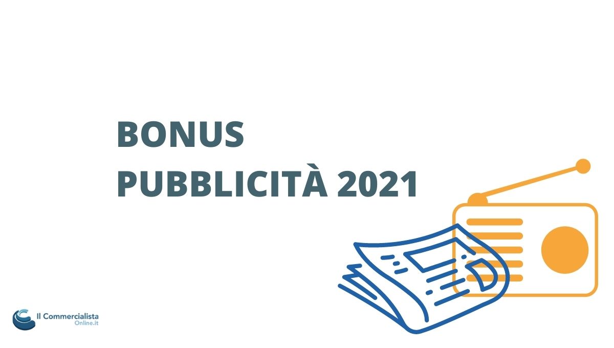 bonus pubblicità