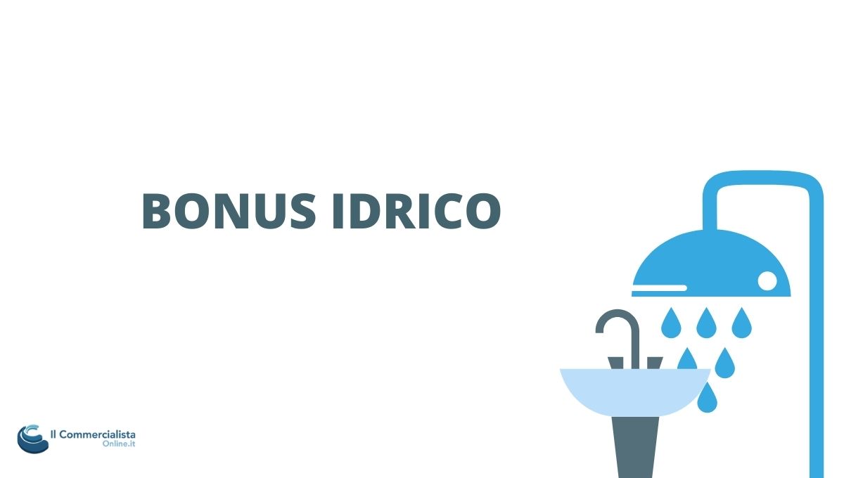 bonus idrico 2021