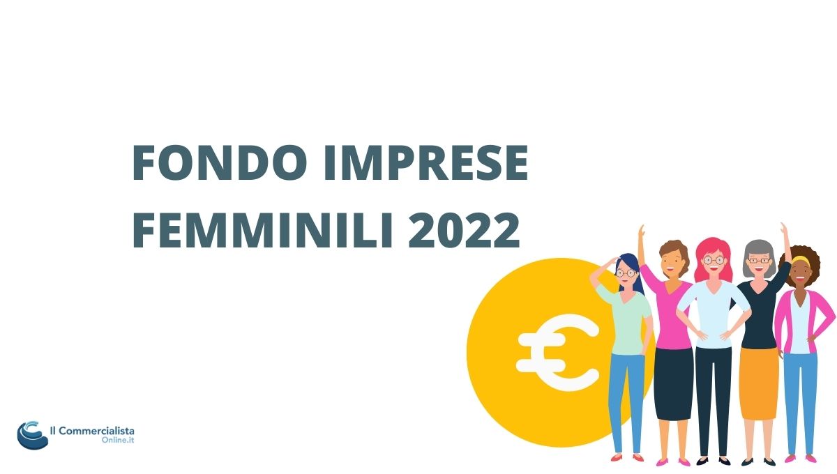 fondo impresa femminile 2022