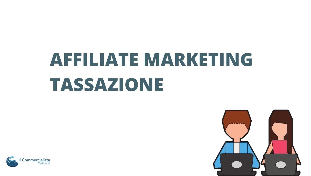 tassazione affiliate marketing