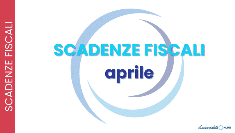 scadenze fiscali aprile