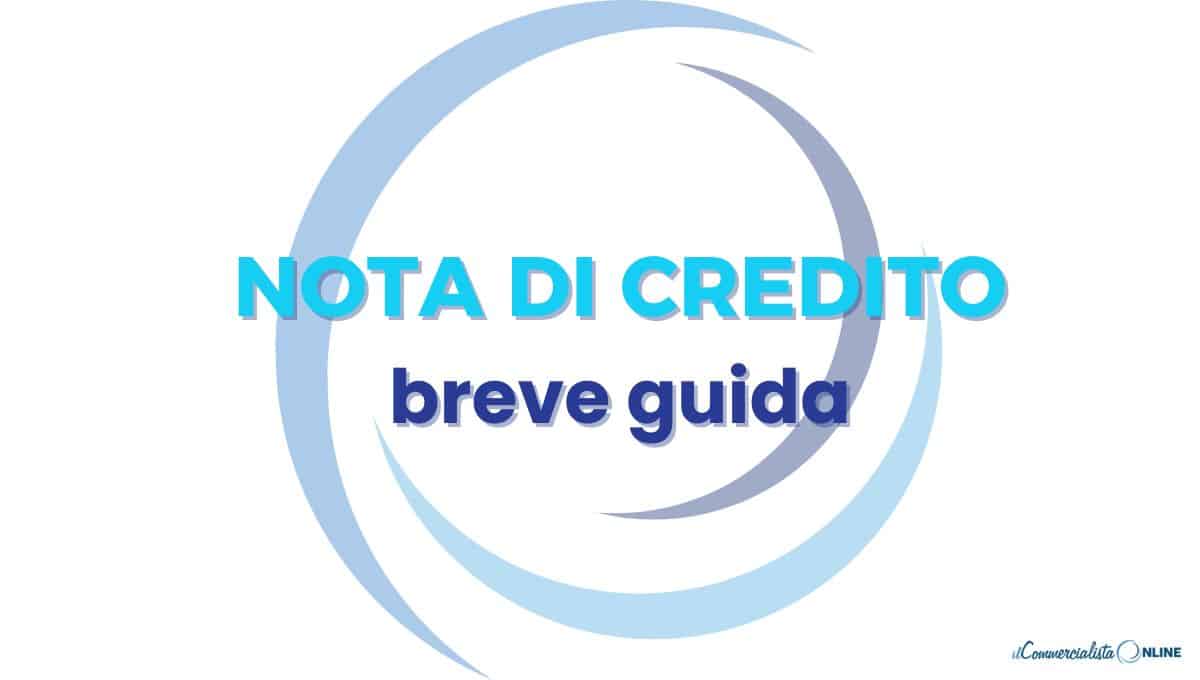 nota di credito