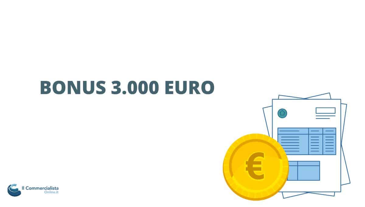 BONUS 3000 EURO