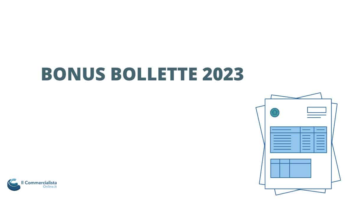 bonus bollette 2023