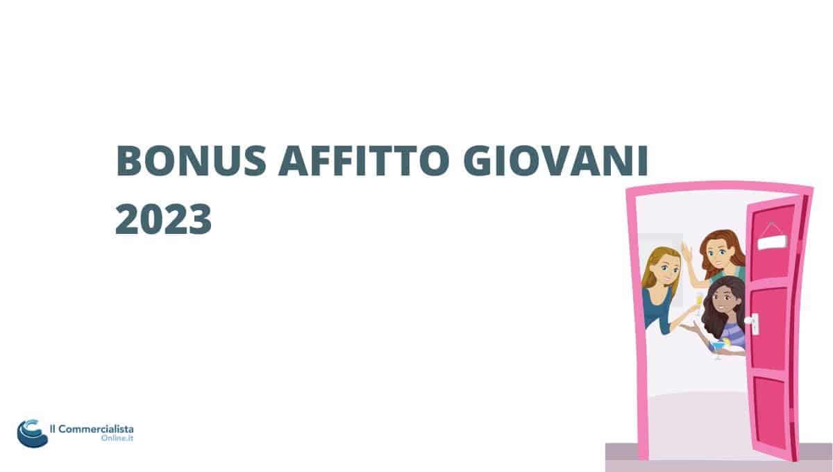 BONUS AFFITTO GIOVANI 2023