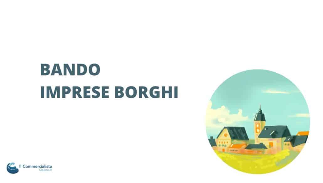 bando imprese borghi