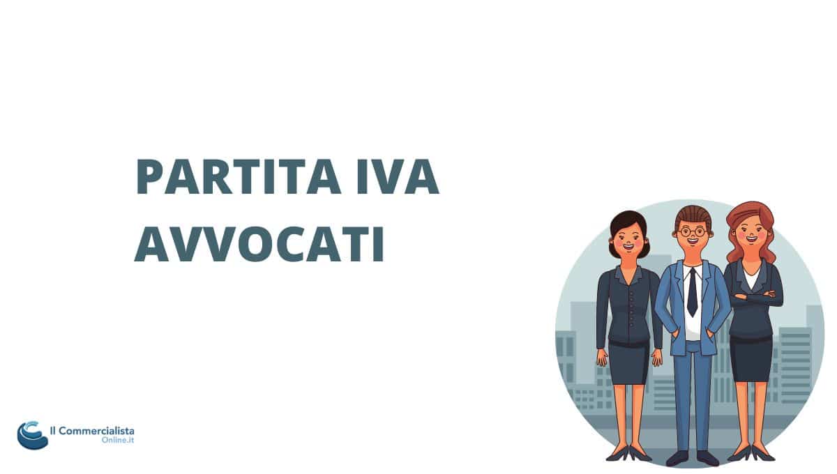 PARTITA IVA AVVOCATI