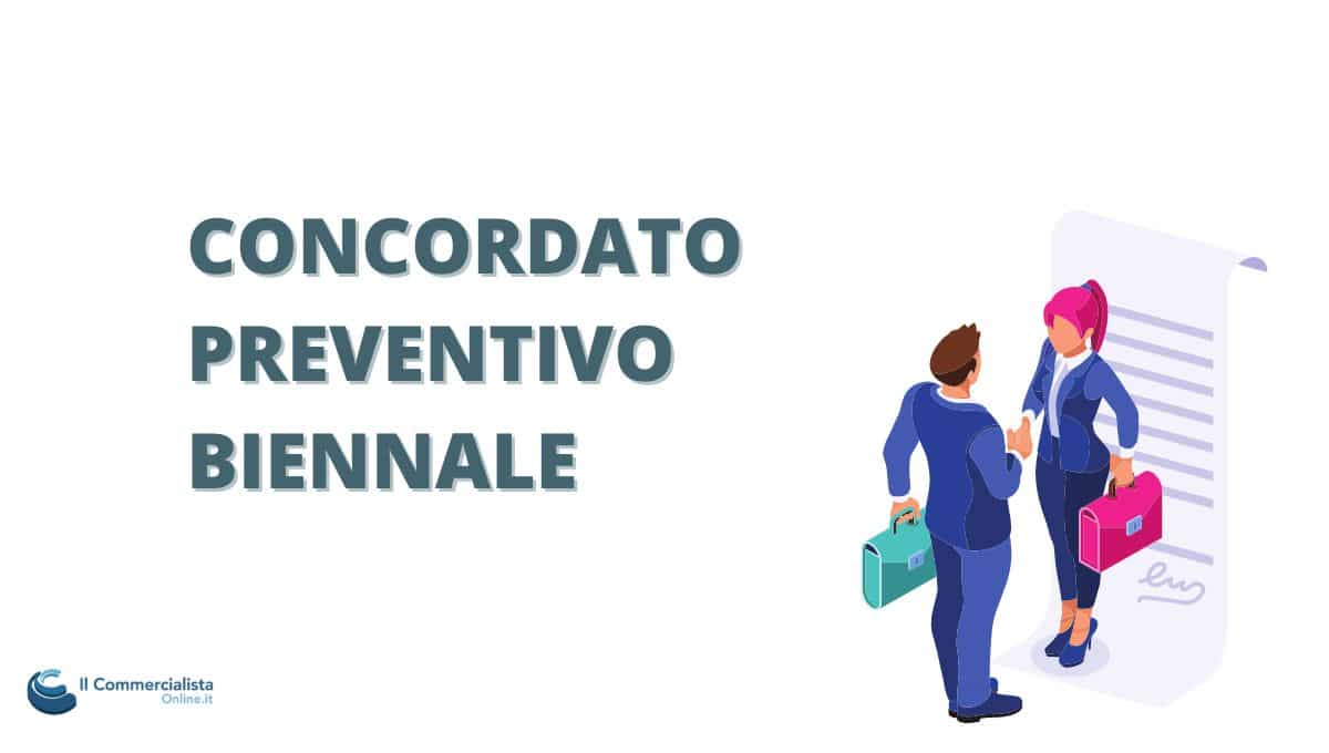 concordato preventivo biennale