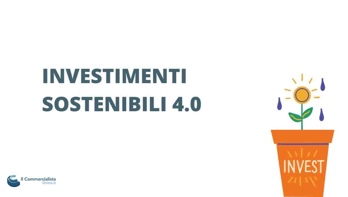 investimenti sostenibili 4.0