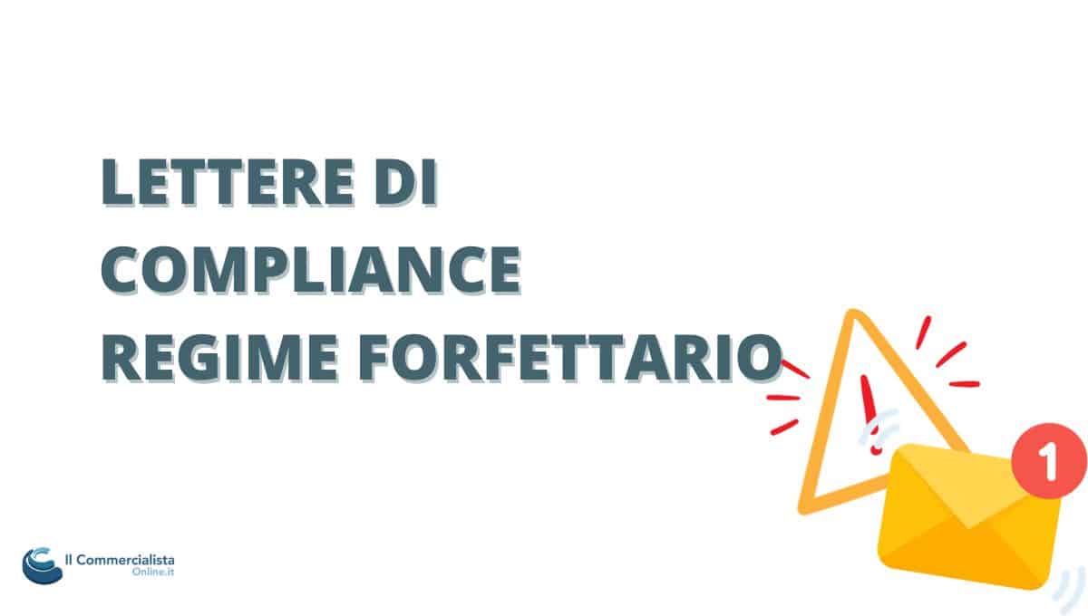 lettere di compliance regime forfettario