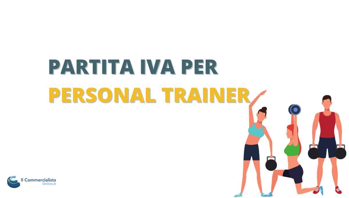 partita iva personal trainer