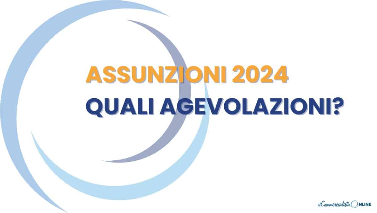 agevolazioni assunzioni