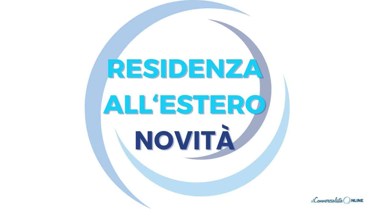 residenza all'estero