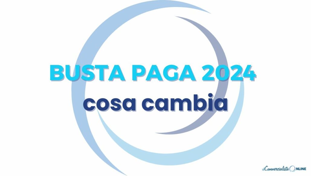 busta paga 2024