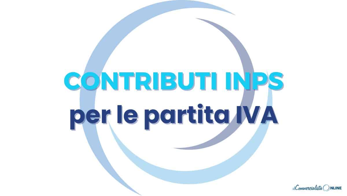 contributi INPS partita iva