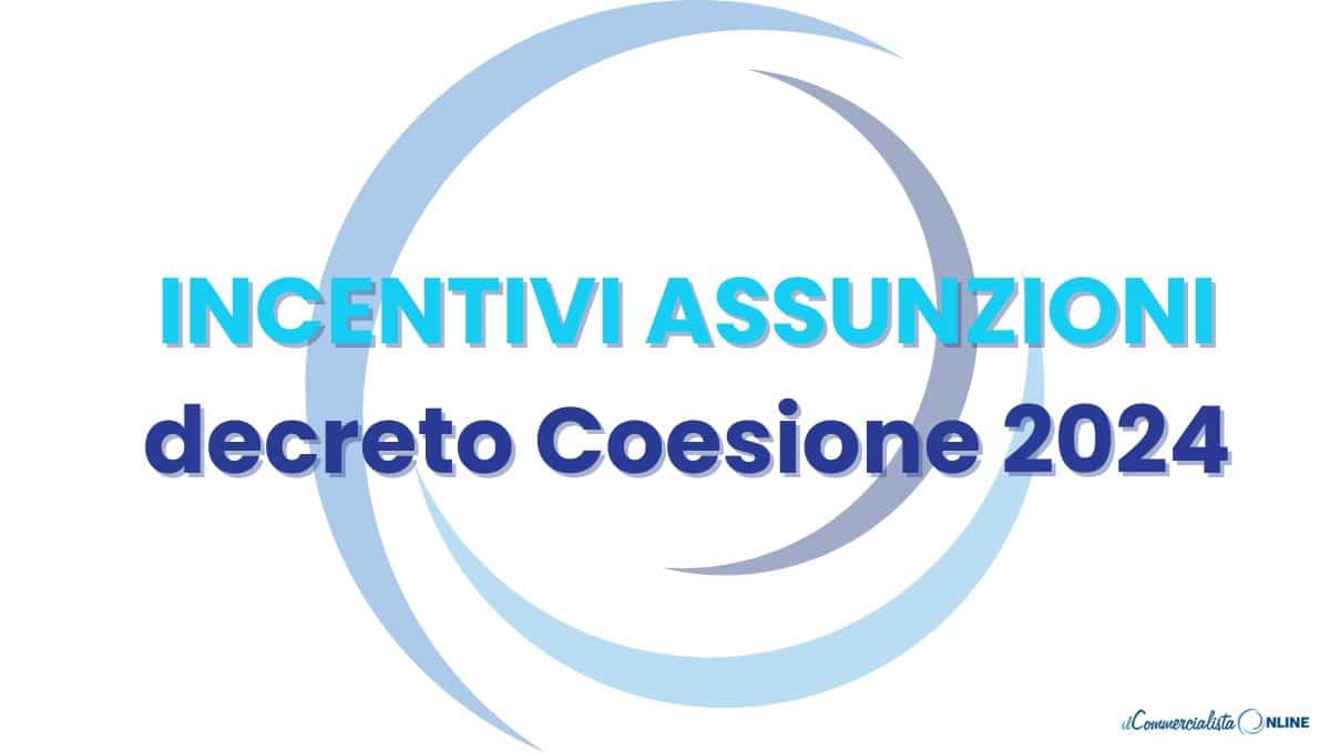 incentivi assunzioni 2024