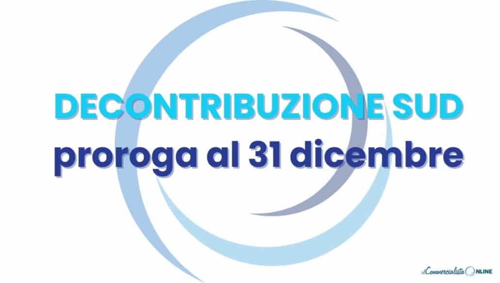 decontribuzione sud