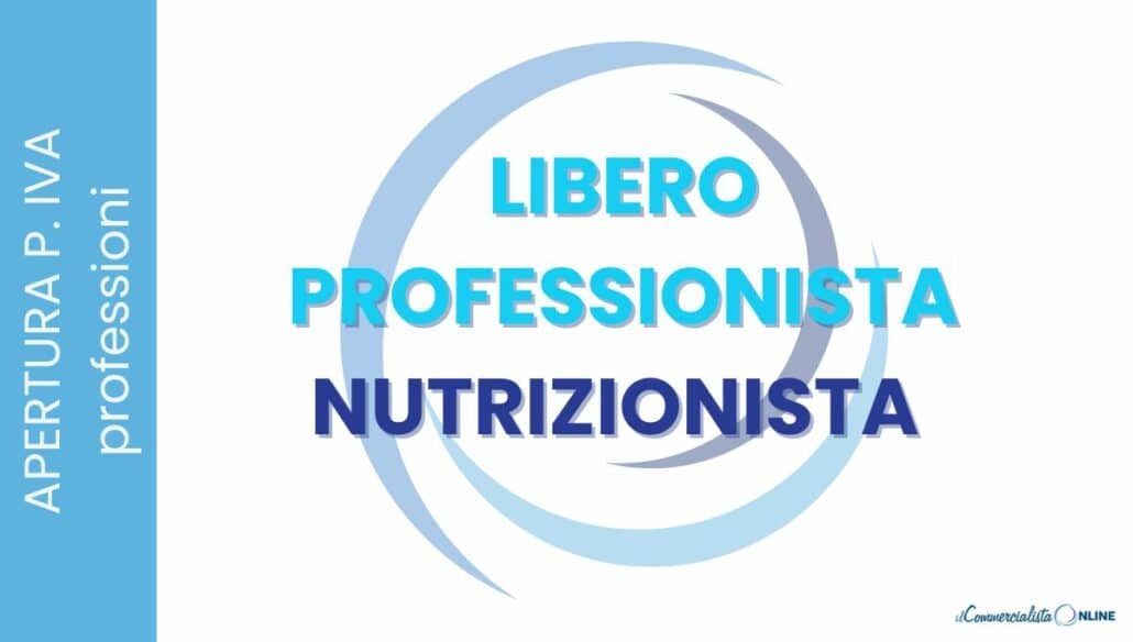 aprire partita iva nutrizionista