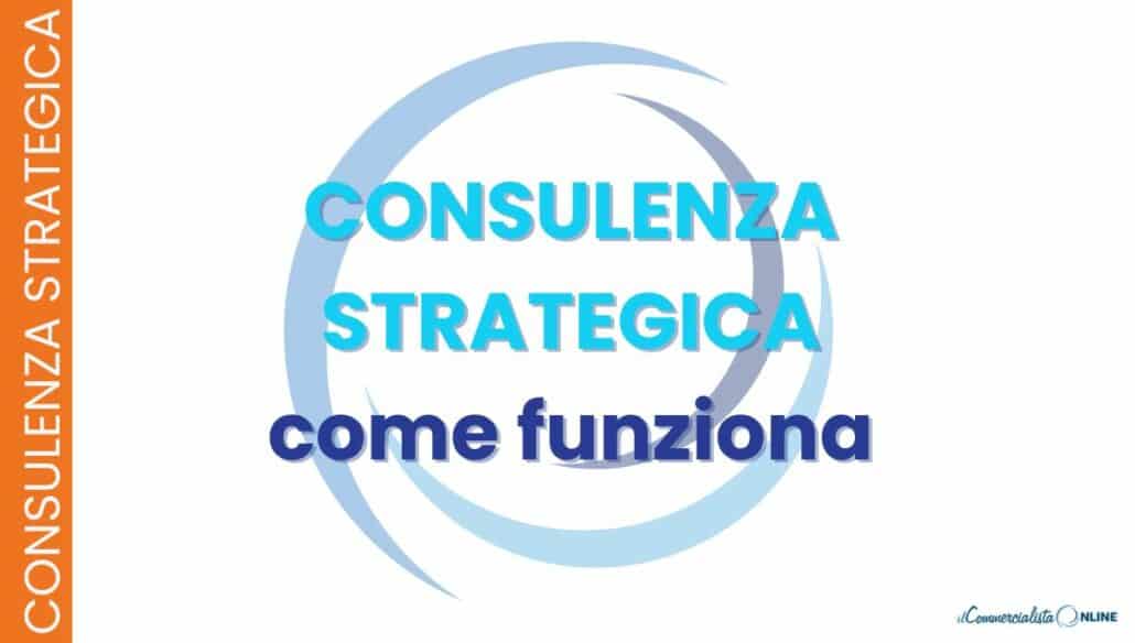 CONSULENZA STRATEGICA