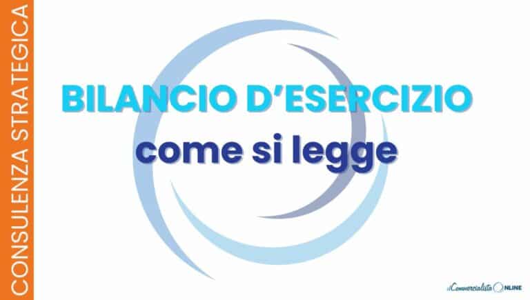 Come leggere il bilancio d’esercizio
