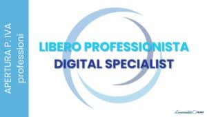 APRIRE PARTITA IVA DIGITAL SPECIALIST