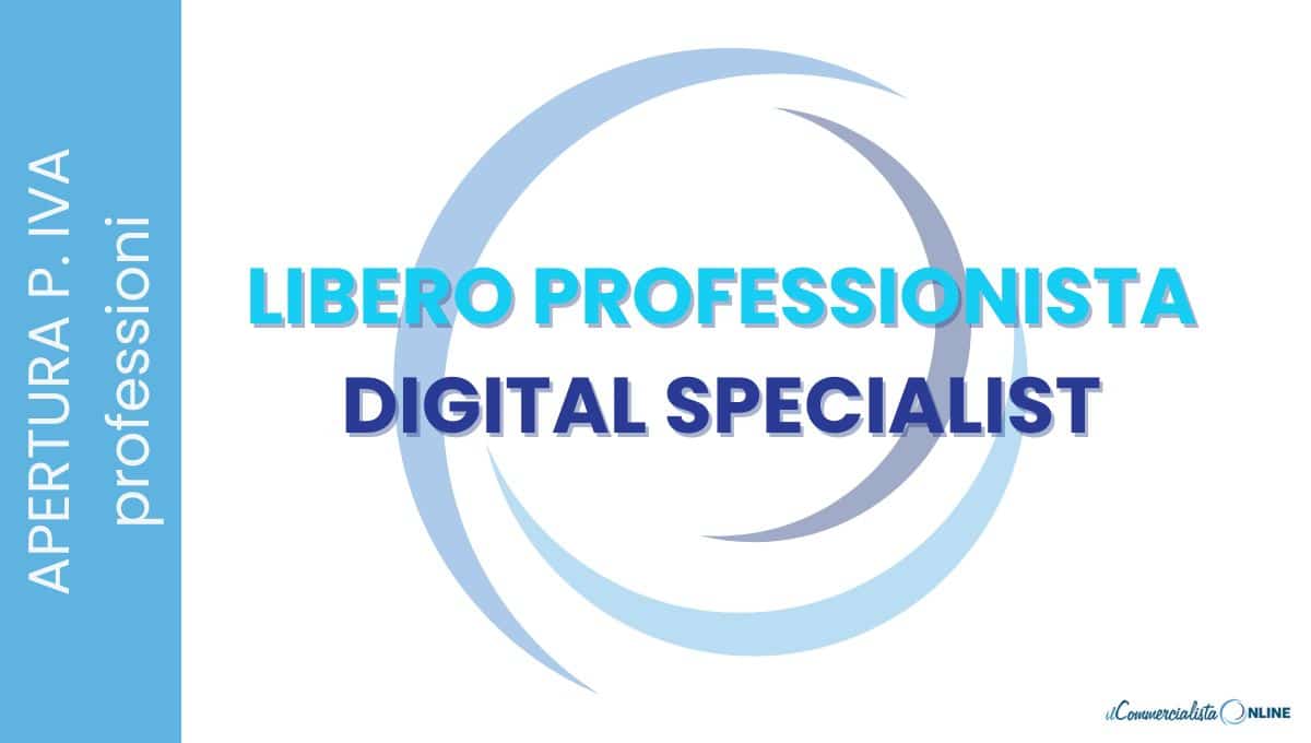 APRIRE PARTITA IVA DIGITAL SPECIALIST