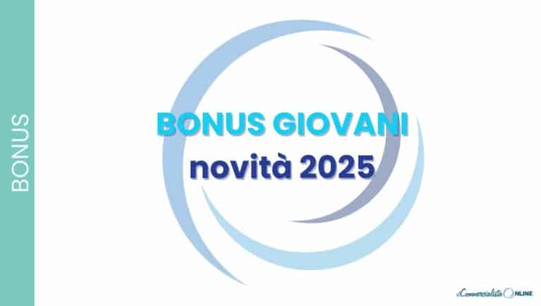 bonus giovani 2025